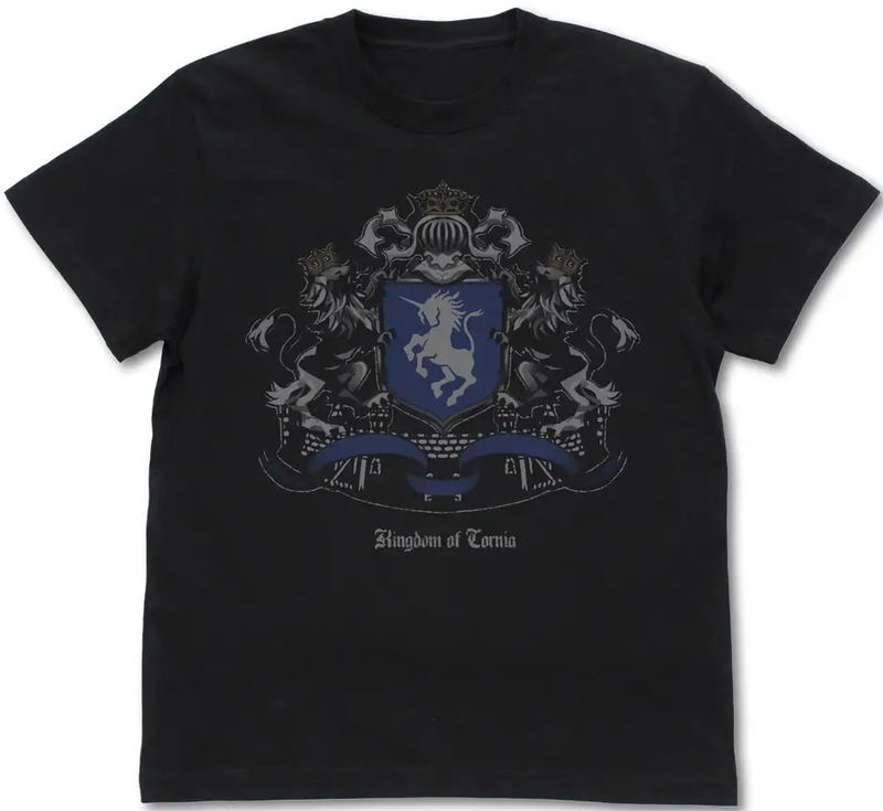 Unicorn Overlord - Kingdom Of Cornia T-shirt (Black | Size M) image 1
