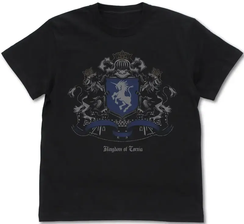 Unicorn Overlord - Kingdom Of Cornia T-shirt (Black | Size S) image 1