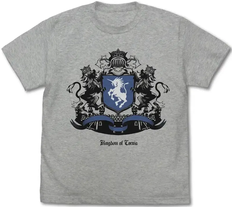 Unicorn Overlord - Kingdom Of Cornia T-shirt (Mix Gray | Size S) image 1