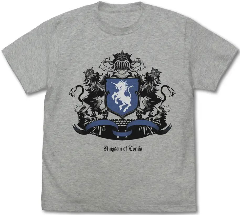 Unicorn Overlord - Kingdom Of Cornia T-shirt (Mix Gray | Size XL)
