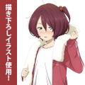 Makeine: Too Many Losing Heroines! - Original Illustration Of Komari Chika 100cm Tapestry Running Wear Ver. thumbnail 4