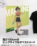 Makeine: Too Many Losing Heroines! - Original Illustration Of Yakishio Lemon 100cm Tapestry Running Wear Ver. thumbnail 2
