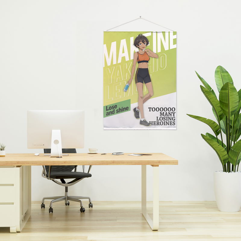 Makeine: Too Many Losing Heroines! - Original Illustration Of Yakishio Lemon 100cm Tapestry Running Wear Ver. image 3
