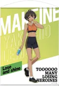 Makeine: Too Many Losing Heroines! - Original Illustration Of Yakishio Lemon 100cm Tapestry Running Wear Ver. thumbnail 1