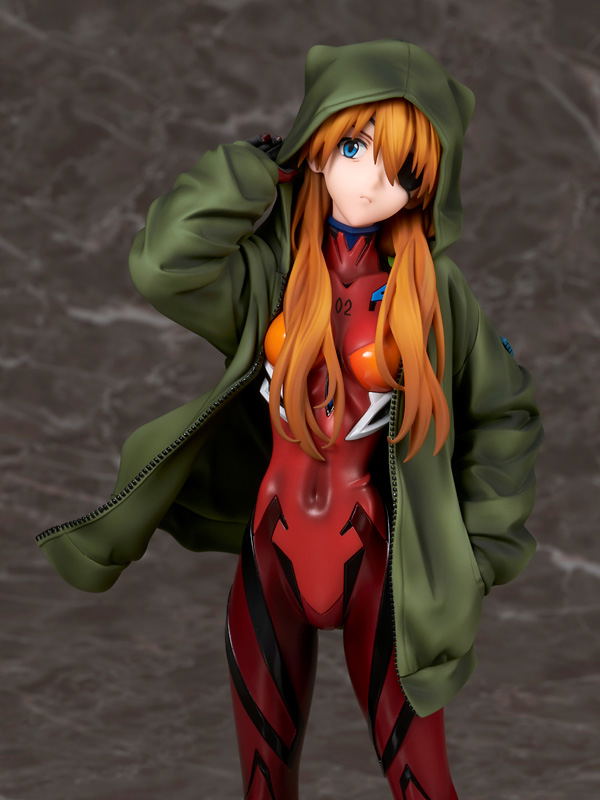Evangelion 3.0+1.0 Thrice Upon a Time 1/7 Scale Pre-Painted Figure: Shikinami Asuka Langley Hoodie Ver. image 10