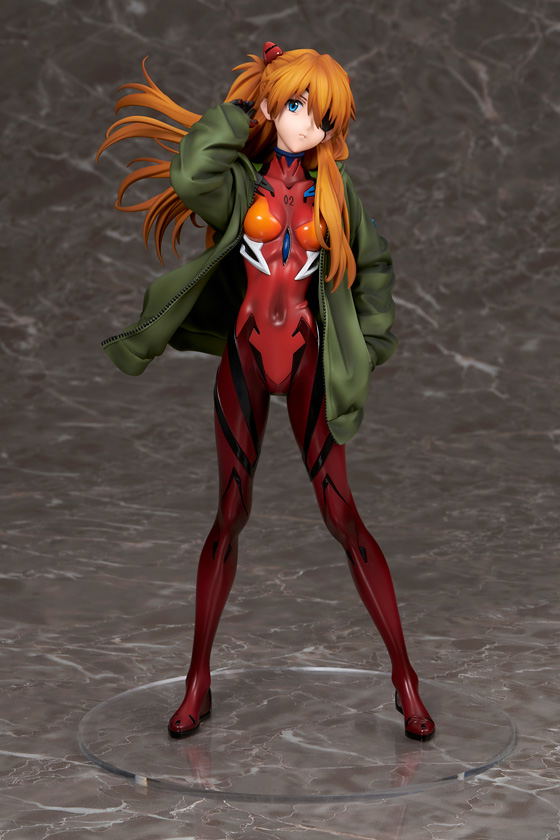 Evangelion 3.0+1.0 Thrice Upon a Time 1/7 Scale Pre-Painted Figure: Shikinami Asuka Langley Hoodie Ver. image 11