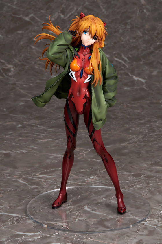 Evangelion 3.0+1.0 Thrice Upon a Time 1/7 Scale Pre-Painted Figure: Shikinami Asuka Langley Hoodie Ver. image 12