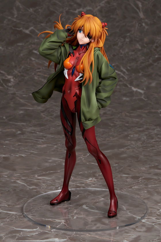 Evangelion 3.0+1.0 Thrice Upon a Time 1/7 Scale Pre-Painted Figure: Shikinami Asuka Langley Hoodie Ver. image 13