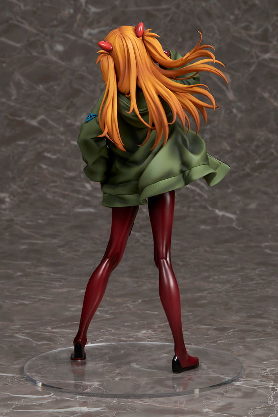Evangelion 3.0+1.0 Thrice Upon a Time 1/7 Scale Pre-Painted Figure: Shikinami Asuka Langley Hoodie Ver. image 14