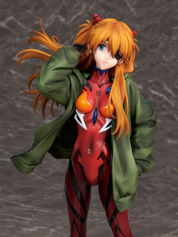 Evangelion 3.0+1.0 Thrice Upon a Time 1/7 Scale Pre-Painted Figure: Shikinami Asuka Langley Hoodie Ver. image 16