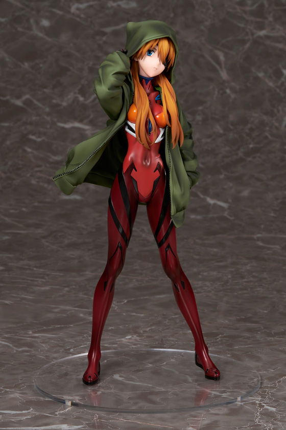 Evangelion 3.0+1.0 Thrice Upon a Time 1/7 Scale Pre-Painted Figure: Shikinami Asuka Langley Hoodie Ver. image 3