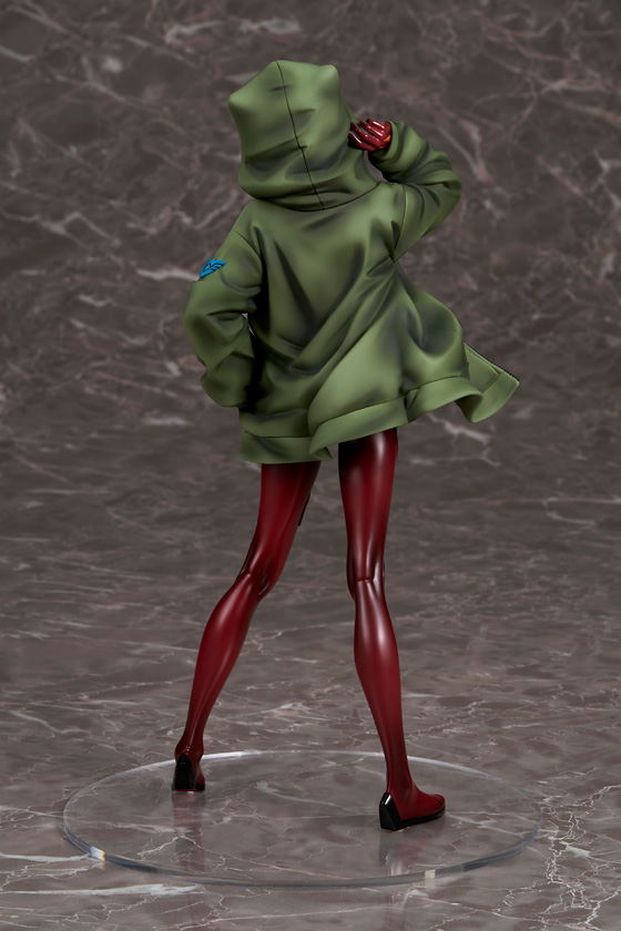 Evangelion 3.0+1.0 Thrice Upon a Time 1/7 Scale Pre-Painted Figure: Shikinami Asuka Langley Hoodie Ver. image 7