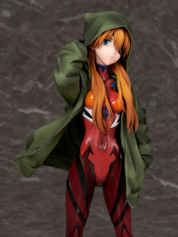 Evangelion 3.0+1.0 Thrice Upon a Time 1/7 Scale Pre-Painted Figure: Shikinami Asuka Langley Hoodie Ver. image 9