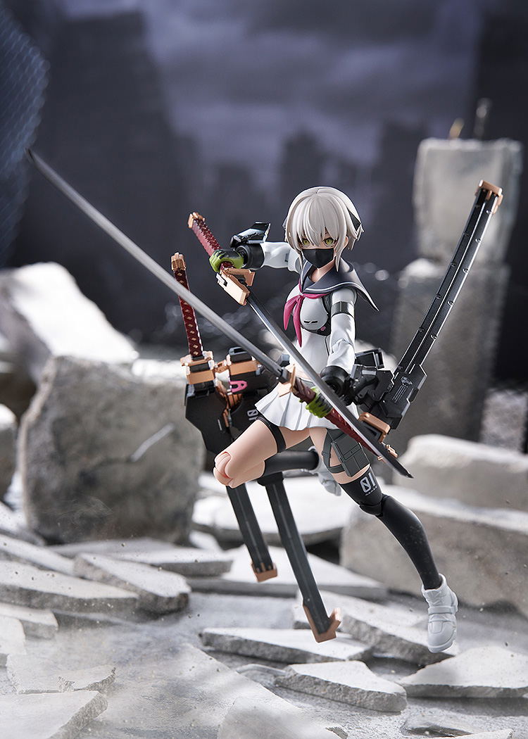 Heavily Armed High School Girls: Plamax Ichi Early Ver. image 12