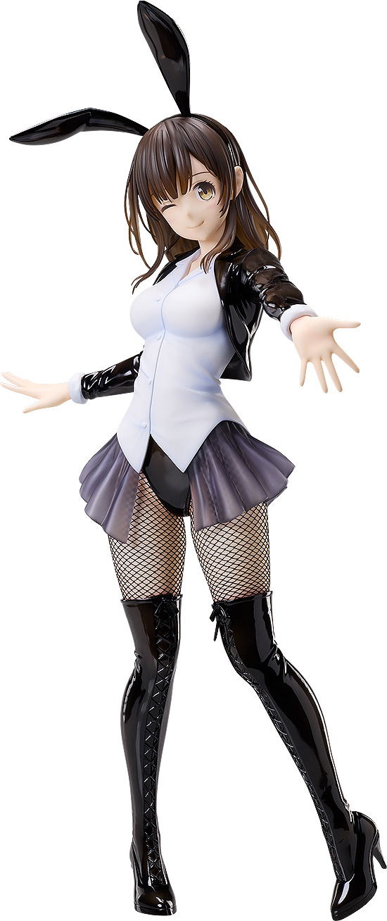 Higehiro After Being Rejected, I Shaved and Took in a High School Runaway 1/4 Scale Pre-Painted Figure: Ogiwara Sayu Bunny Ver. image 1