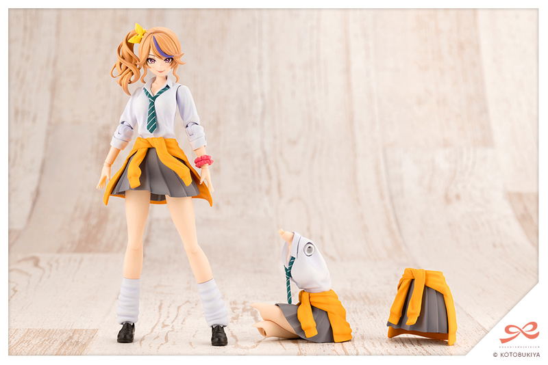 Sousai Shojo Teien 1/10 Scale Plastic Model Kit: Ichijo Seira Ryobu High School Summer Clothes image 7