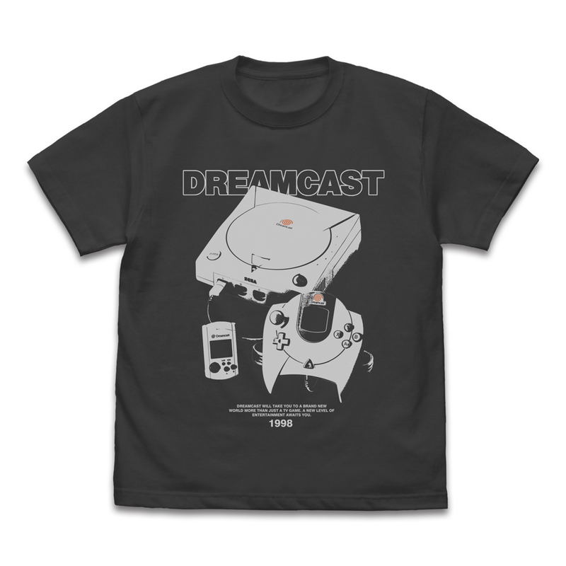 Dreamcast Game Console T-shirt (Sumi | Size L) image 2