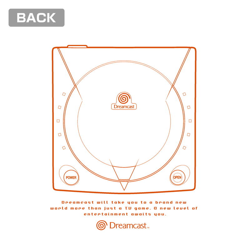 Dreamcast T-shirt Ver.2.0 (White | Size S) image 5