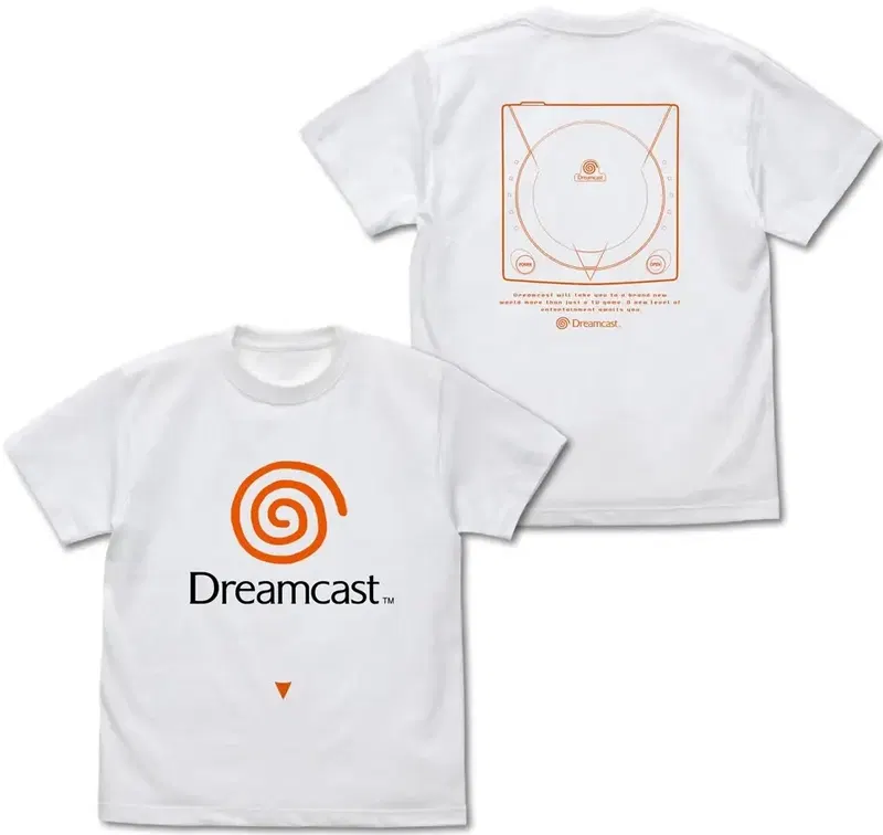 Dreamcast T-shirt Ver.2.0 (White | Size S) image 1