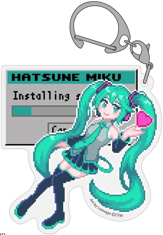 Hatsune Miku Acrylic Multi Keychain Luimago Ver. image 1