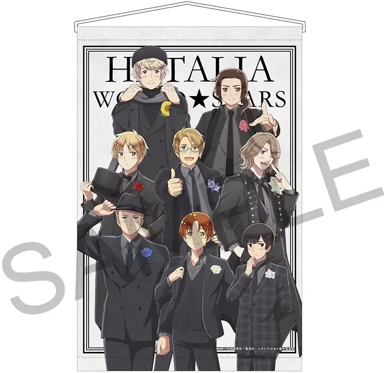 Hetalia World Stars Tapestry