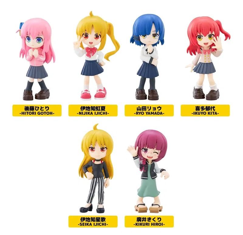 PalVerse Bocchi The Rock!(Set of 6 Pieces) (Re-run) image 1