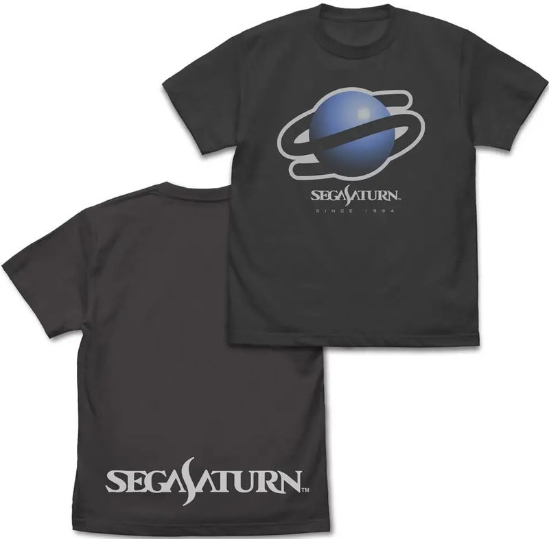 Sega Saturn Symbol T-shirt (Sumi | Size L) image 1