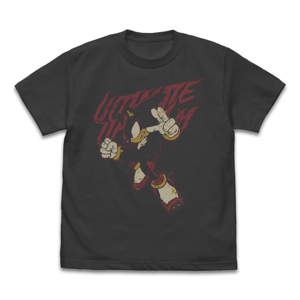Sonic The Hedgehog Ultimate Lifeform Shadow T-shirt (Sumi | Size XL)