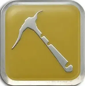 Final Fantasy XIV Class Icon Pin Badge: Miner (Re-run) image 1