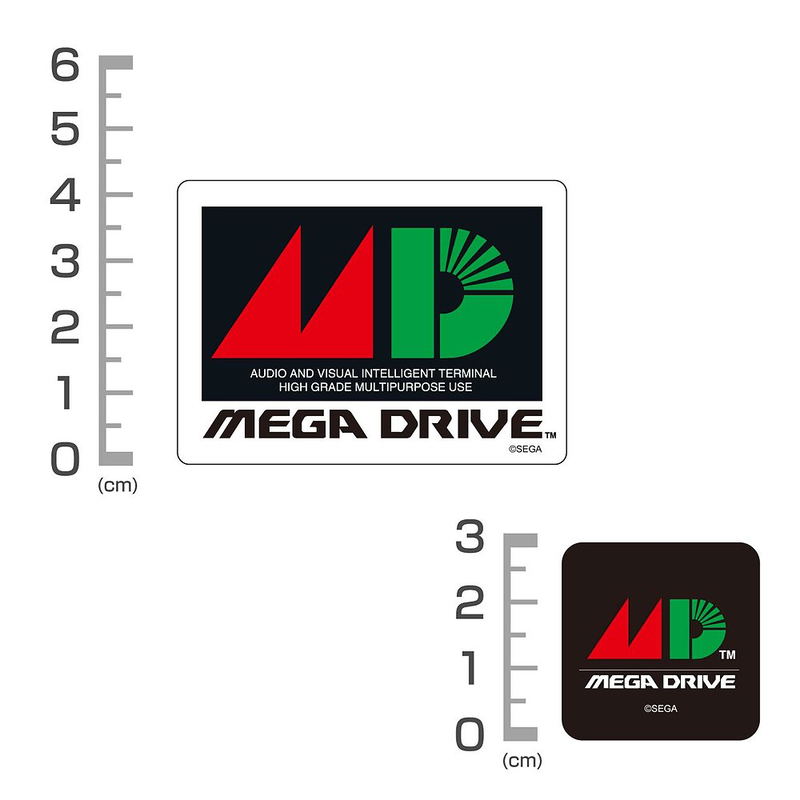 Mega Drive Mini Sticker Set