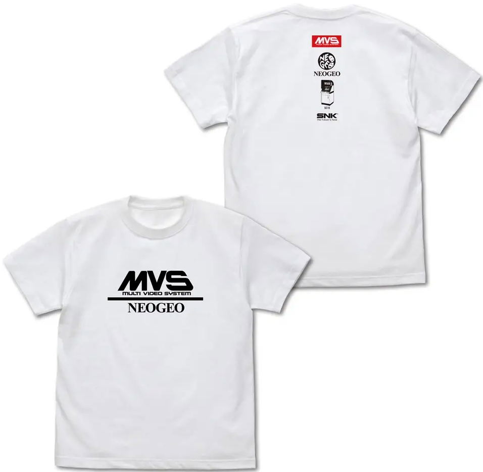 MVS NEOGEO T-shirt (White | Size M)
