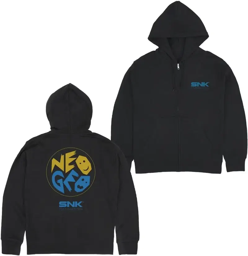NEOGEO Zip Hoodie Ver.2.0 (Black | Size M)