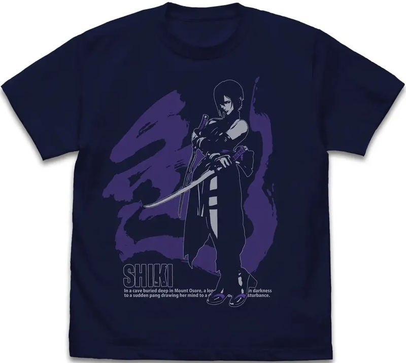 Samurai Spirits Color T-shirt (Navy | Size L) image 1