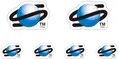 Sega Saturn Logo Mini Sticker Set thumbnail 1