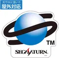 Sega Saturn Logo Outdoor Sticker thumbnail 2