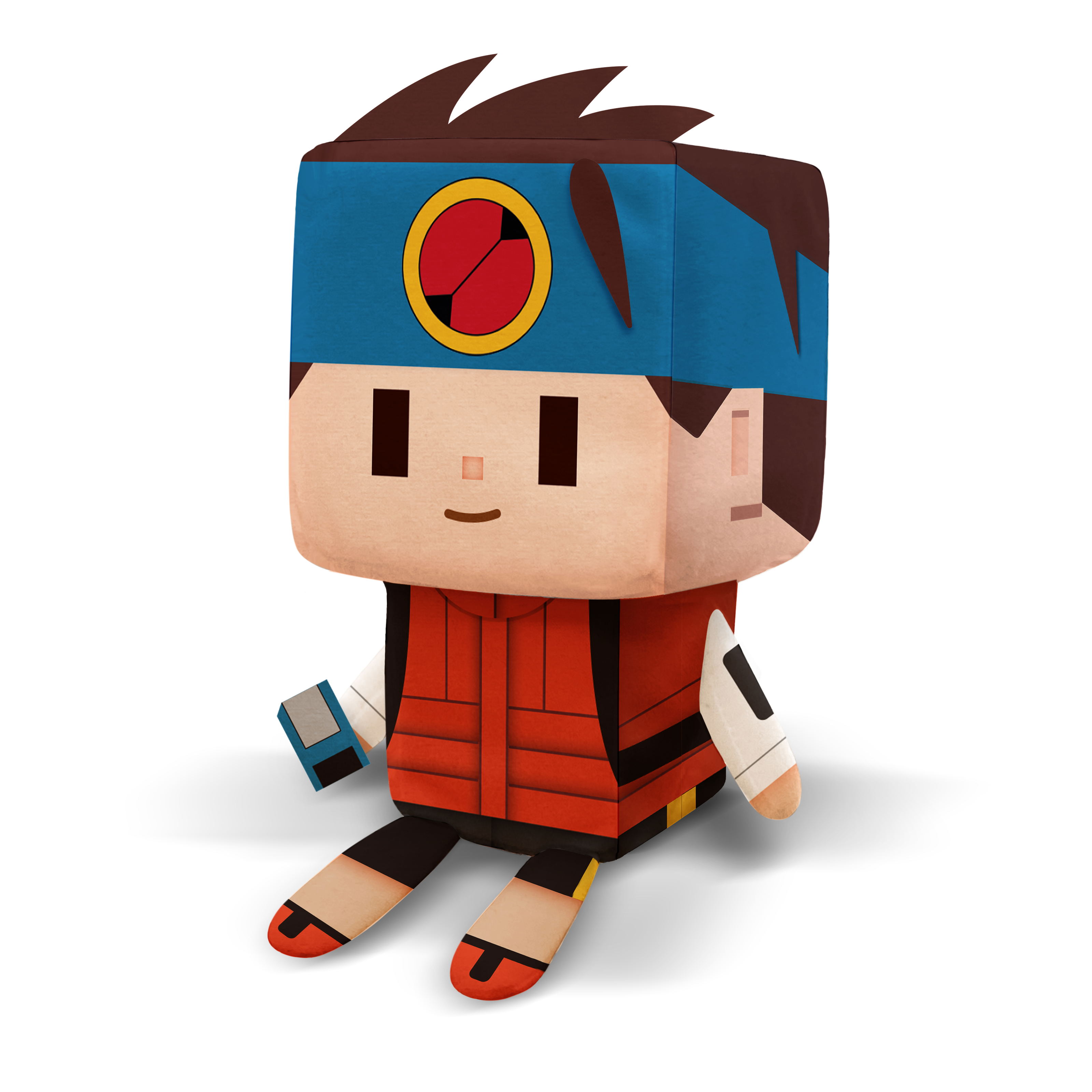 Voxenation Plush Mega Man Battle Network Hikari Lan — Import Game Deal