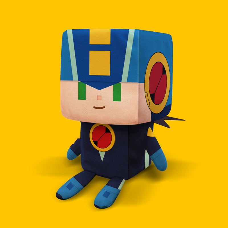 Voxenation Plush Mega Man Battle Network Mega Man image 2