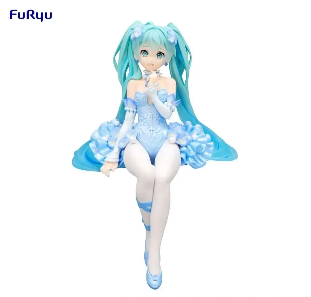 Hatsune Miku Noodle Stopper Figure: Flower Fairy Nemophila Pale Blue Color Ver. — Import Game Deal
