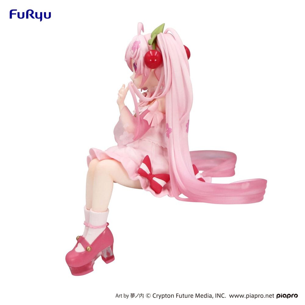 Hatsune Miku Noodle Stopper Figure: Sakura Miku 2025 (FuRyu