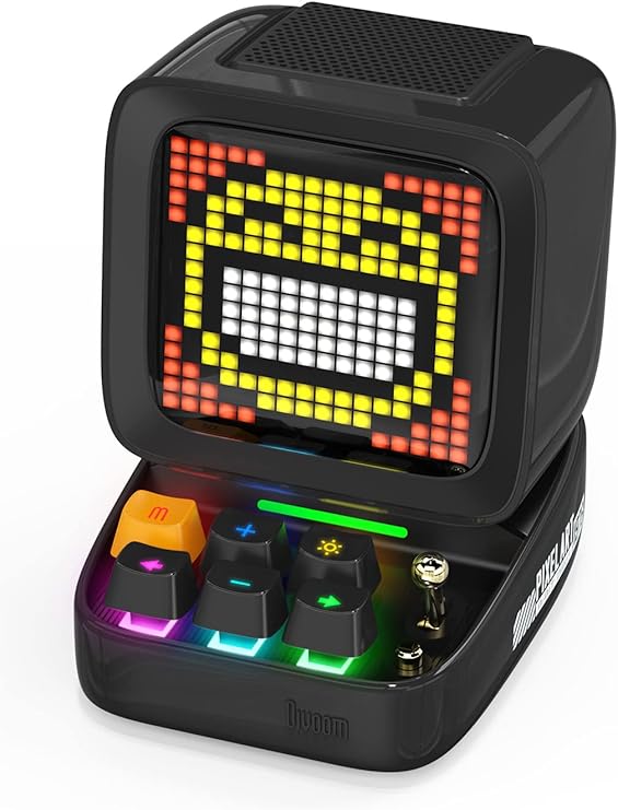 Divoom Ditoo-Plus Portable Bluetooth Speaker (Black) image 1