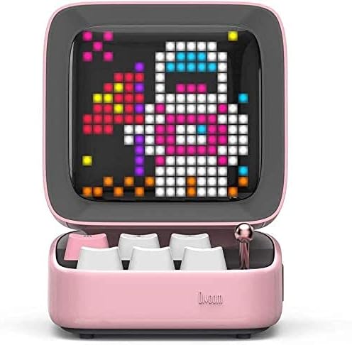 Divoom Ditoo-Plus Portable Bluetooth Speaker (Pink) image 2