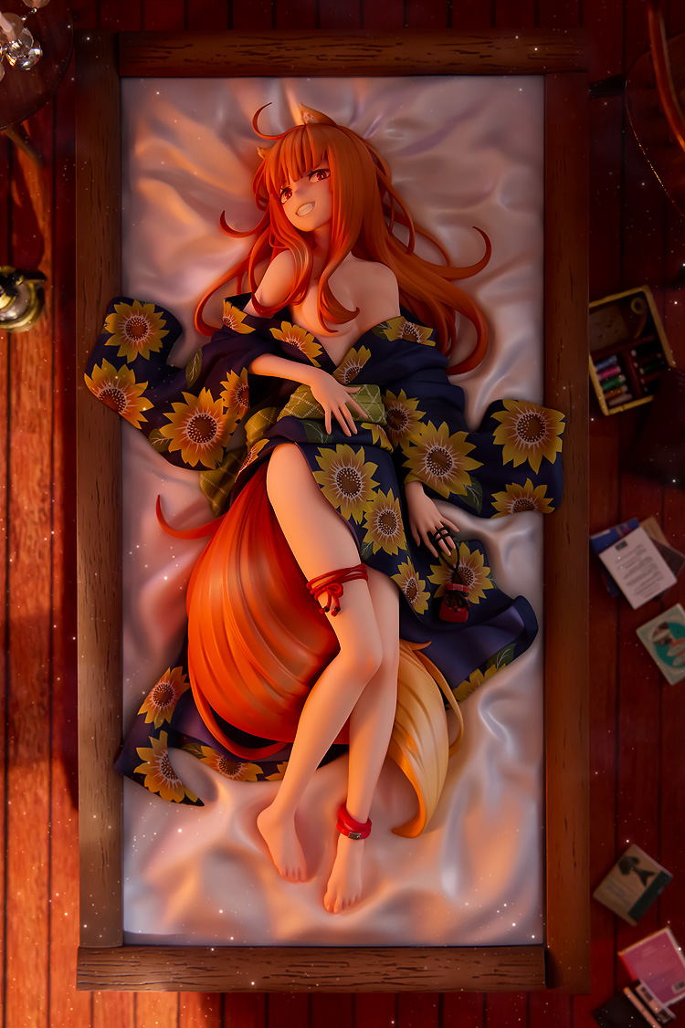 Spice and Wolf Merchant Meets the Wise Wolf 1/7 Scale Pre-Painted Figure: Holo Yukata Beauty Ver. image 10
