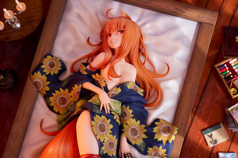 Spice and Wolf Merchant Meets the Wise Wolf 1/7 Scale Pre-Painted Figure: Holo Yukata Beauty Ver. image 6