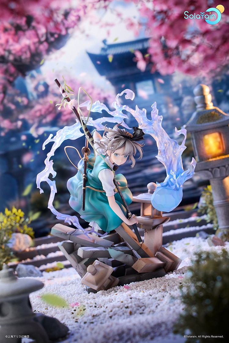 Touhou Project 1/7 Scale Pre-Painted Figure: Konpaku Youmu Half-Human Half-Phantom Gardener Ver. image 10