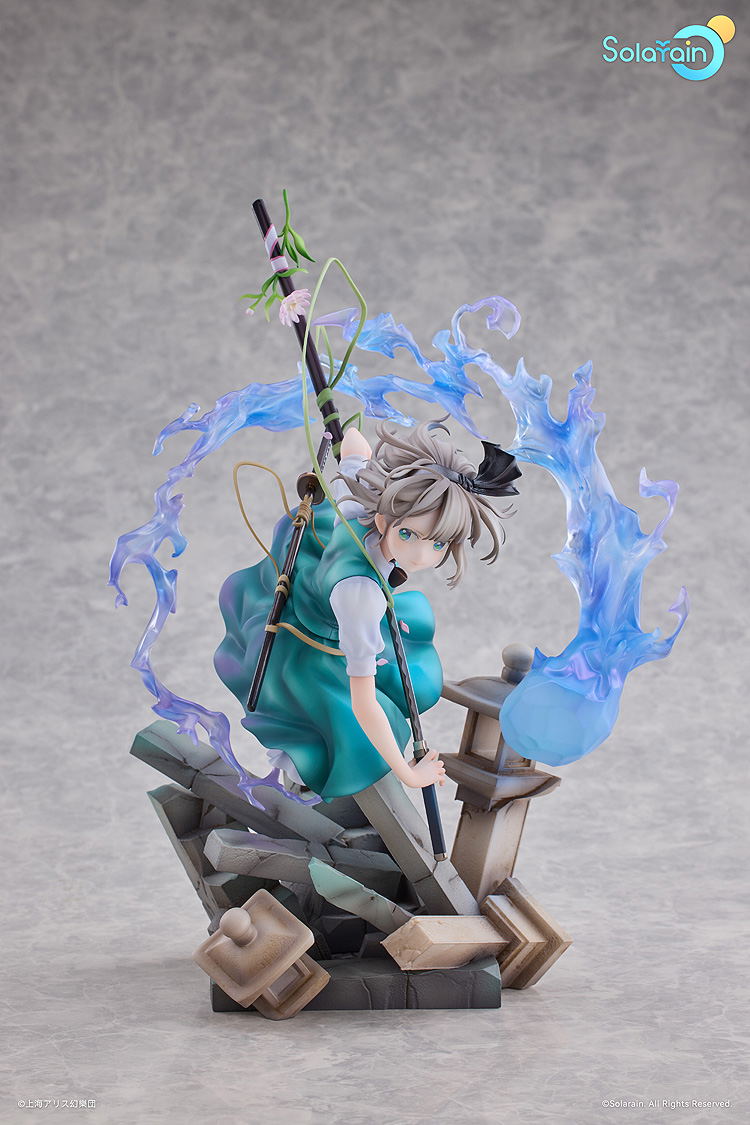 Touhou Project 1/7 Scale Pre-Painted Figure: Konpaku Youmu Half-Human Half-Phantom Gardener Ver. image 2