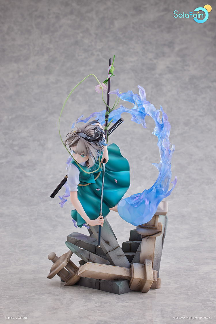 Touhou Project 1/7 Scale Pre-Painted Figure: Konpaku Youmu Half-Human Half-Phantom Gardener Ver. image 5