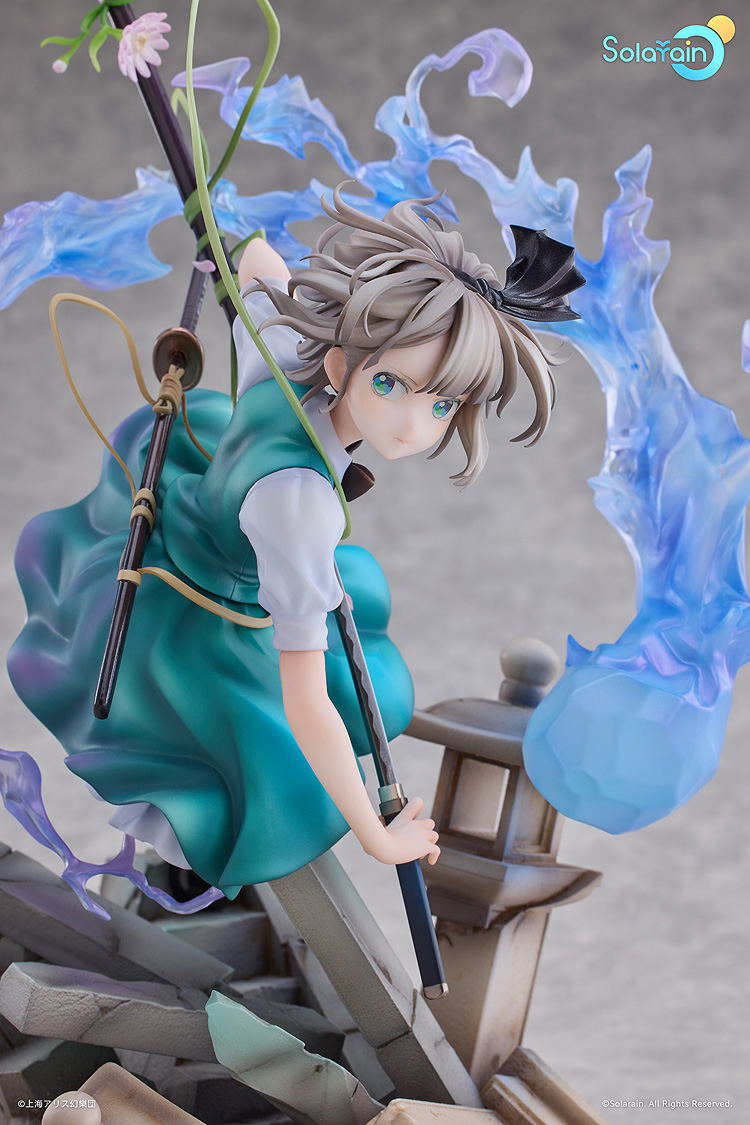Touhou Project 1/7 Scale Pre-Painted Figure: Konpaku Youmu Half-Human Half-Phantom Gardener Ver. image 6