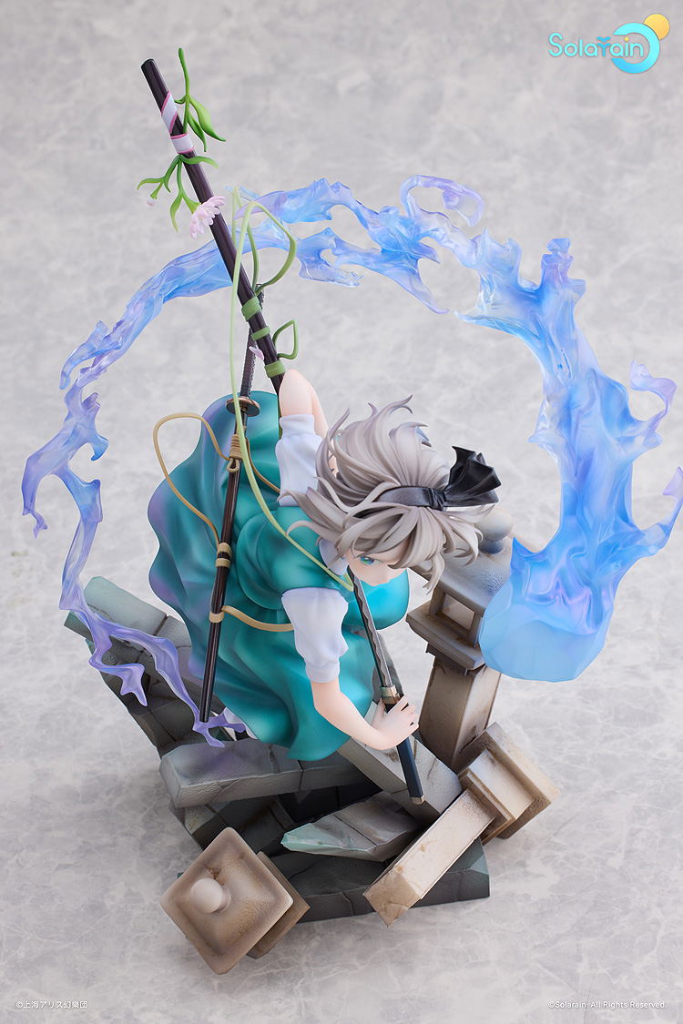 Touhou Project 1/7 Scale Pre-Painted Figure: Konpaku Youmu Half-Human Half-Phantom Gardener Ver. image 7