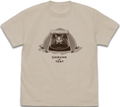 Yuru Camp Season 3 - Chikuwa In Tent T-shirt (Light Beige | Size M) thumbnail 1