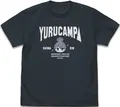 Yuru Camp Season 3 - Shima Rin Face T-shirt (Slate | Size S) thumbnail 1
